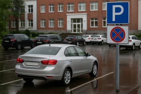 В Госдуме инициировали изменения в закон о дорожном движении для бесплатной парковки у школ