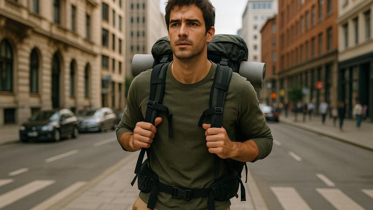 пеший турист