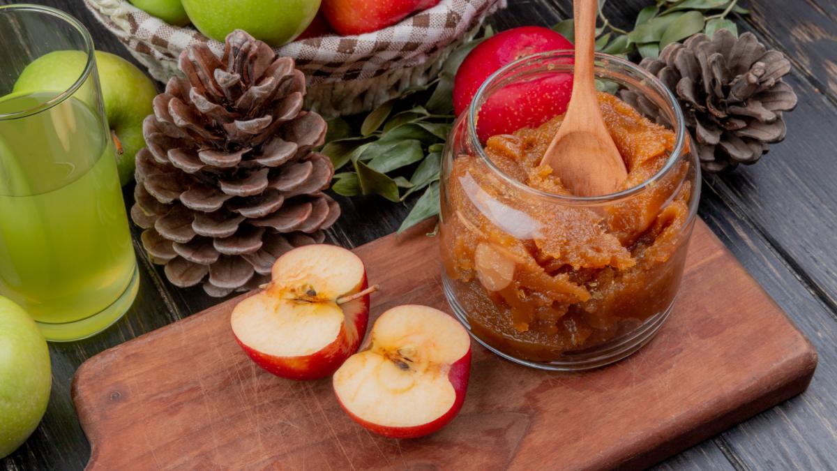 Яблочный мармелад с корицей