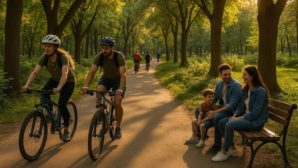 Прогулка по парку Прогулка по парку