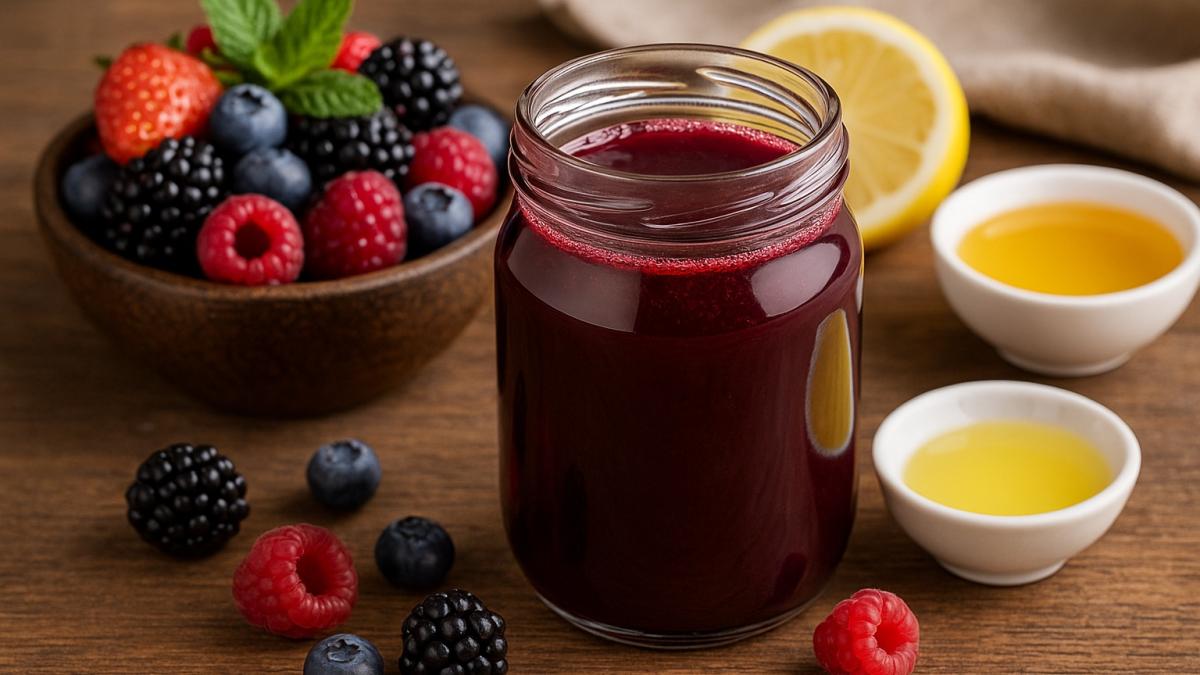 Ягодный сироп без сахара