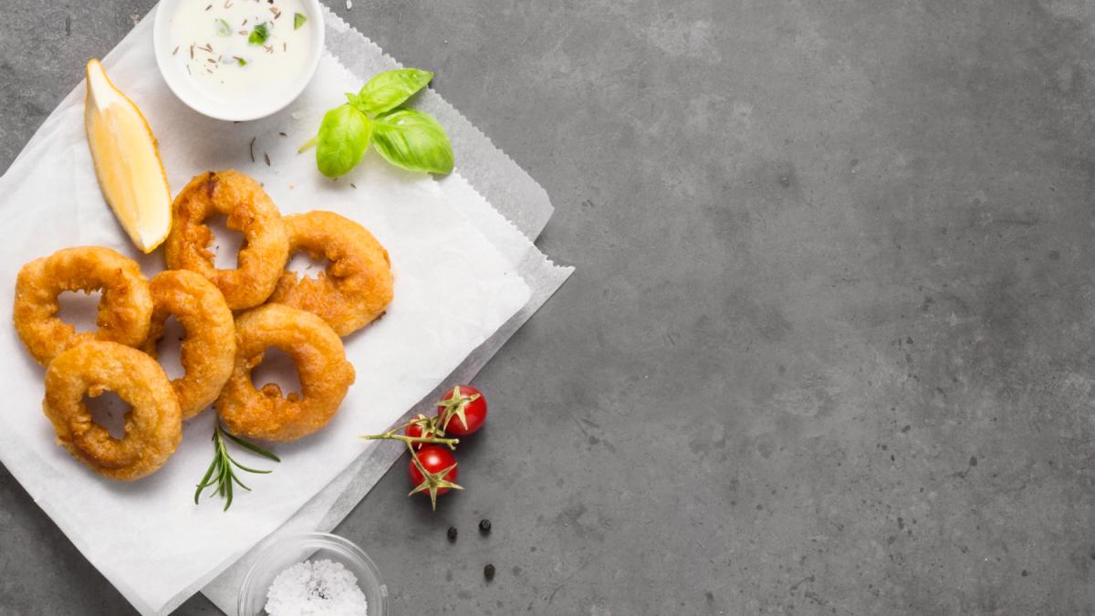 Картофельные колечки