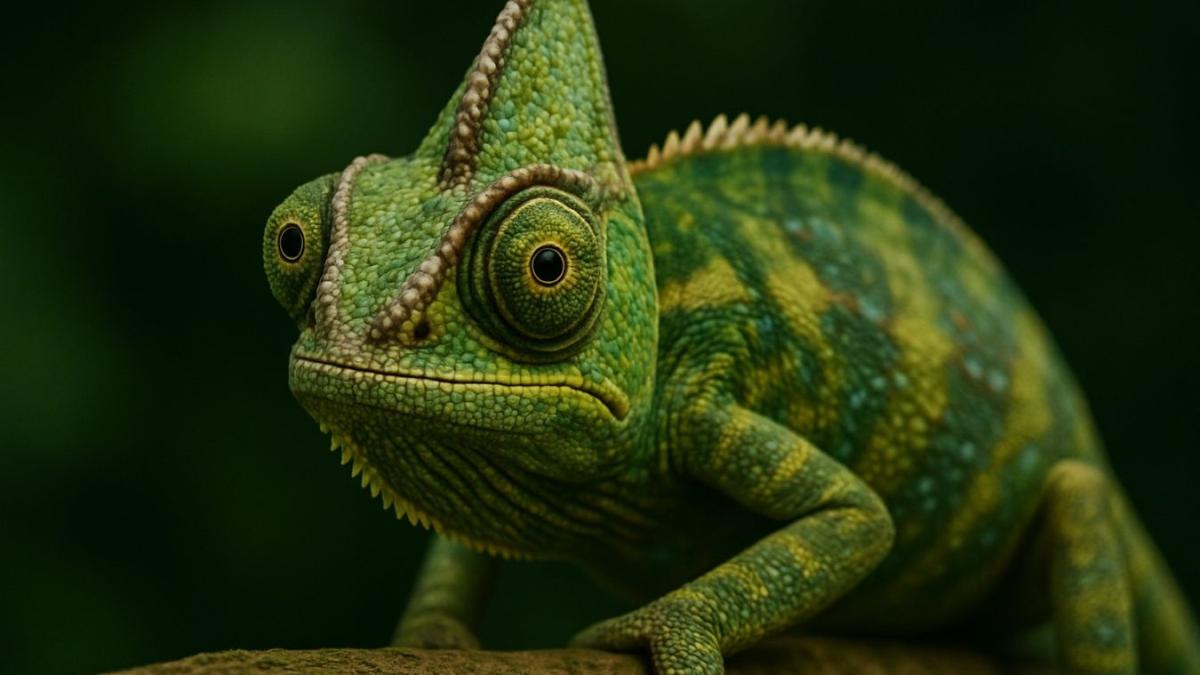 Глаза хамелеона и уникальный природный механизм