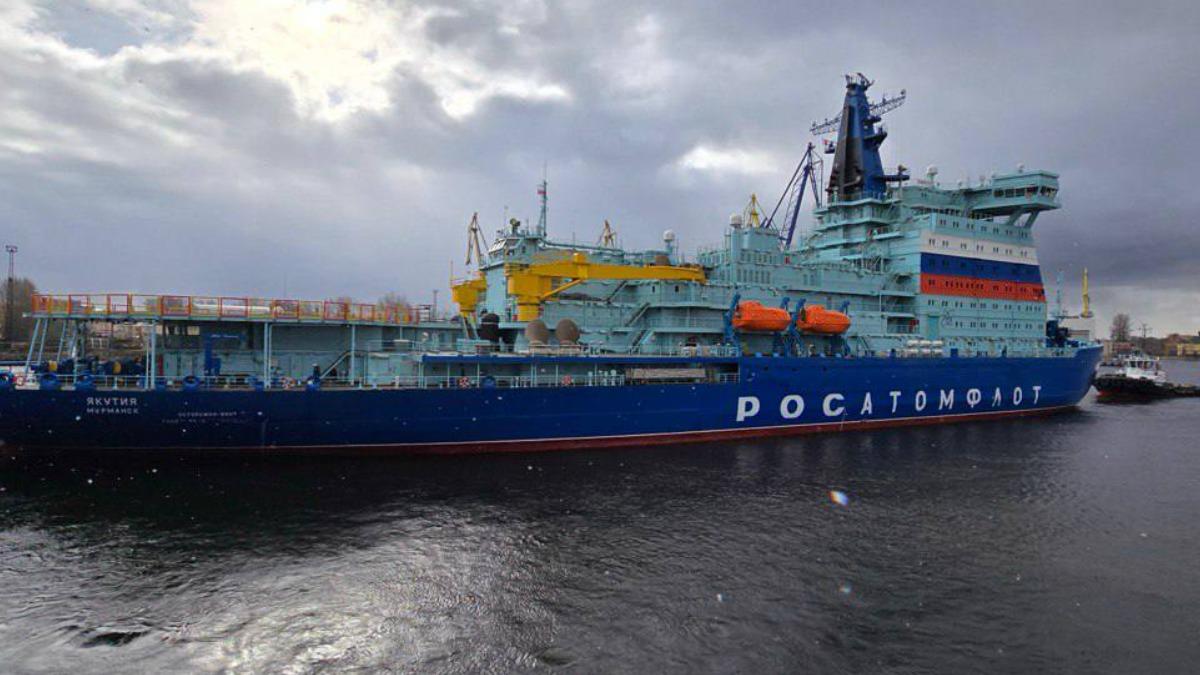 атомный ледокол "Якутия"