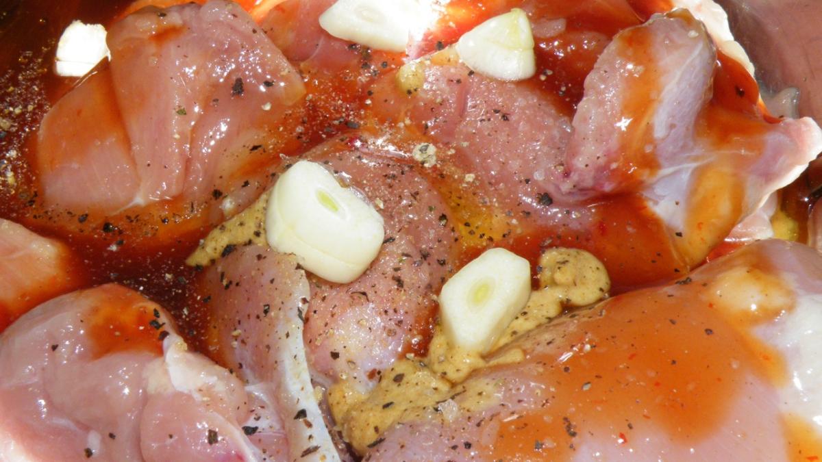 Курица в маринаде