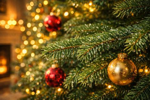 Елку в Новом Ургале могут признать стать самой красивой в России