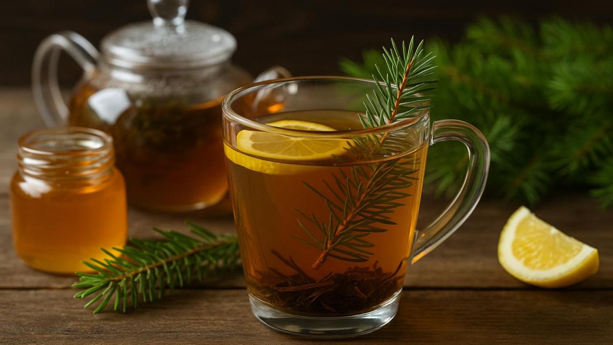 Чай из иван-чая с хвойными настойками