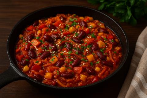 Простые овощи — мощный вкус: как чакалака превращает будни в праздник Простые овощи — мощный вкус: как чакалака превращает будни в праздник