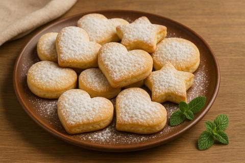 Песочное печенье по ГОСТу готовят по точным пропорциям — Едим дома