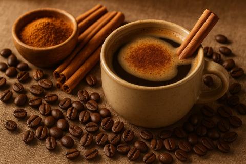 Учёные: умеренное добавление корицы в кофе утром повышает антиоксидантный эффект напитка