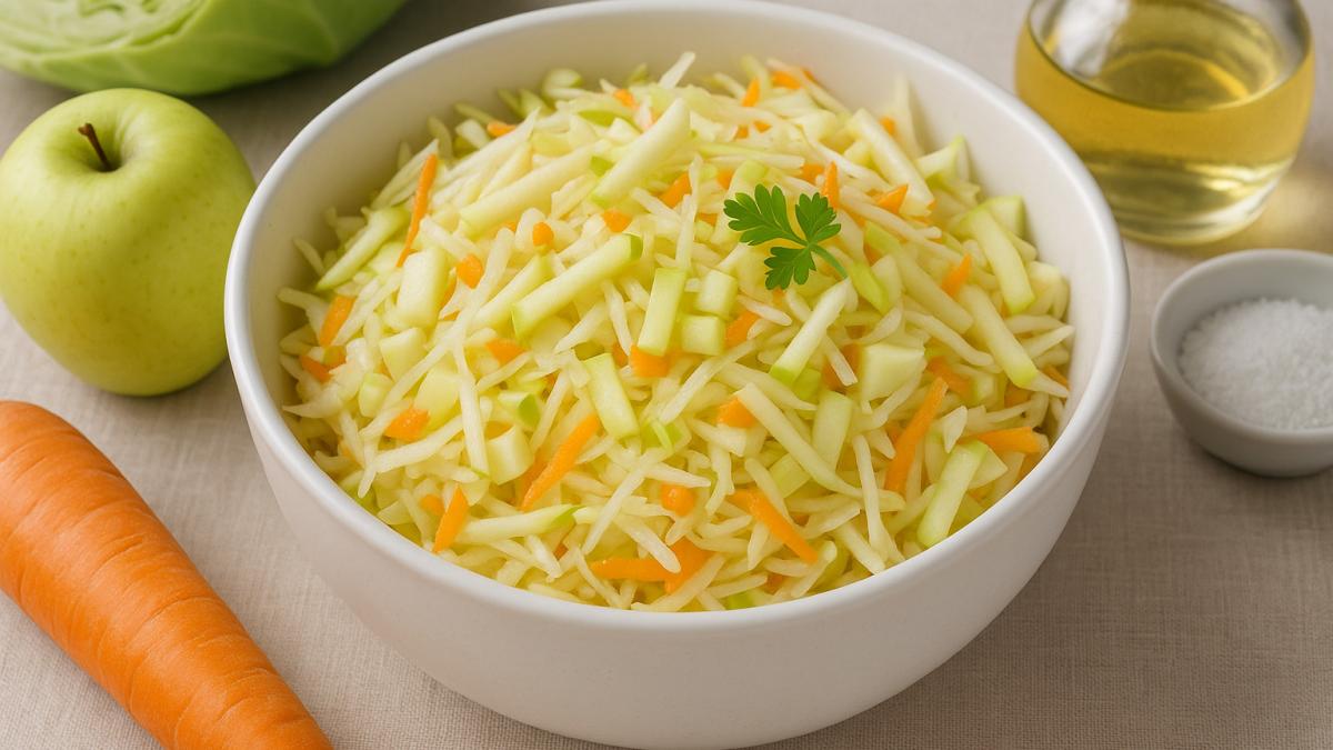 Салат из капусты и яблок Салат из капусты и яблок