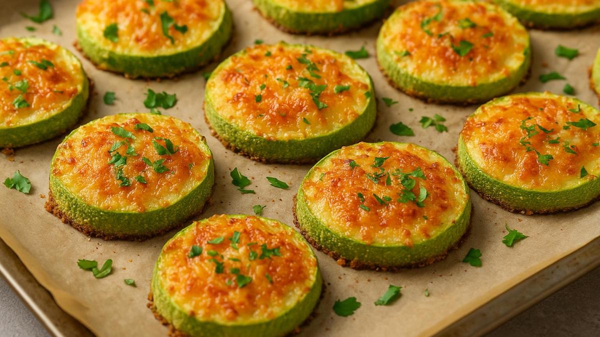 Кабачки под сыром