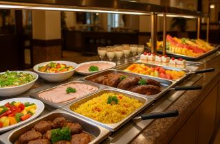 Буфеты повышают риск микробного загрязнения из-за общего доступа — SELF