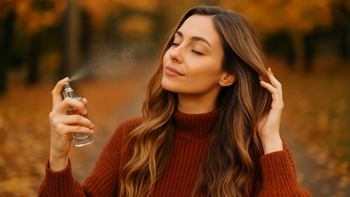 Аромат осени для волос