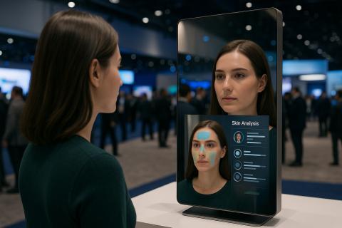 Samsung представила на CES 2025 зеркало с искусственным интеллектом для ухода за кожей