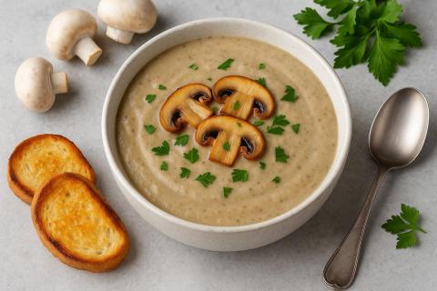 Повар-технологи: часть грибов можно запекать для более насыщенного вкуса супа