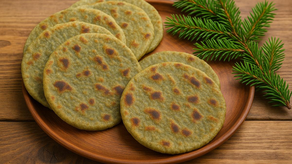 Хантыйские лепёшки на еловой муке Хантыйские лепёшки на еловой муке