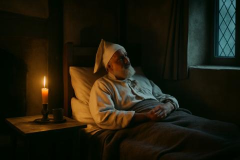 Историки: в Средние века люди спали сидя из-за суеверий, безопасности и моды