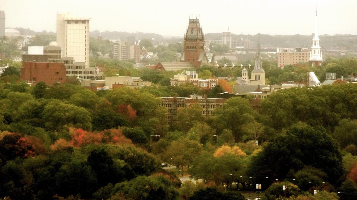 Вид на Гарвард