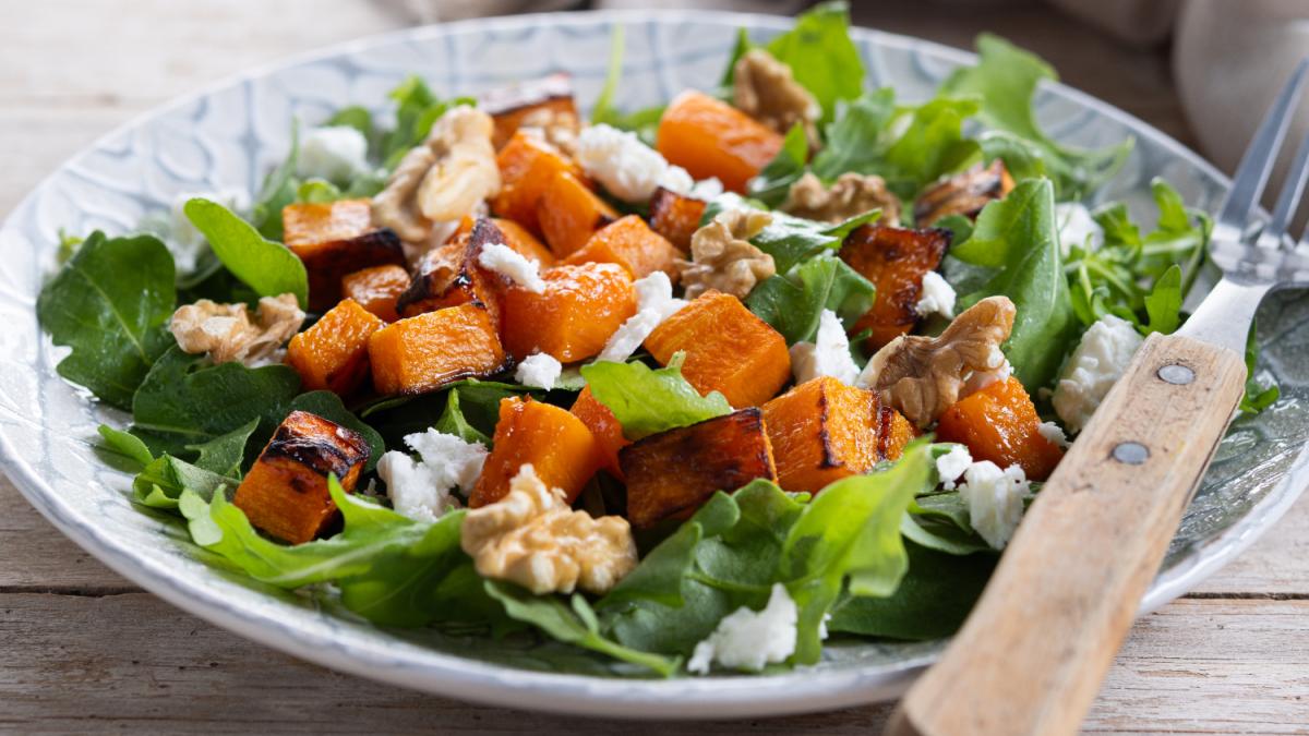 Салат с тыквой