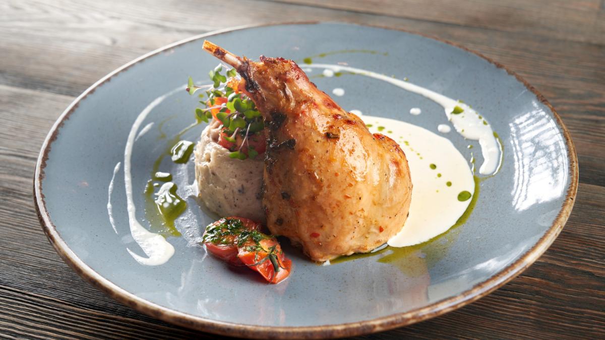 Перепела в сливочном соусе