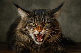 Сиамская кошка мстит за грубое обращение — фелинологи