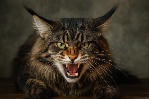 Сиамская кошка мстит за грубое обращение — фелинологи