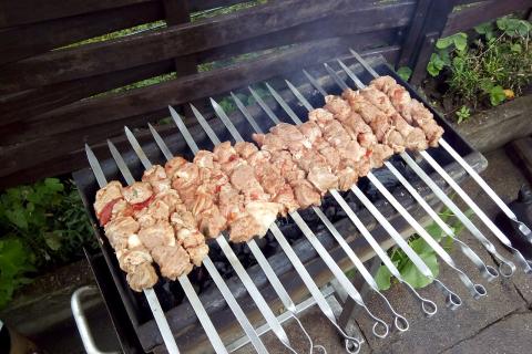 Рыбный шашлык и черемша — весенний секрет свежего вкуса