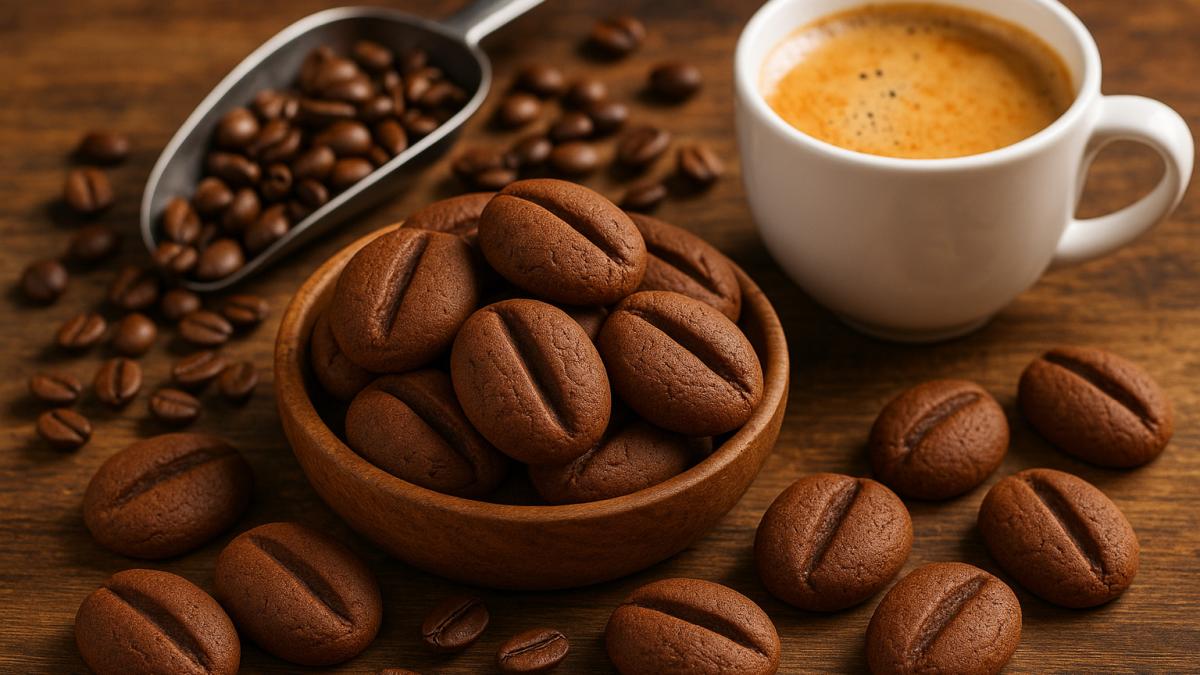 Домашнее печенье Кофейные зерна