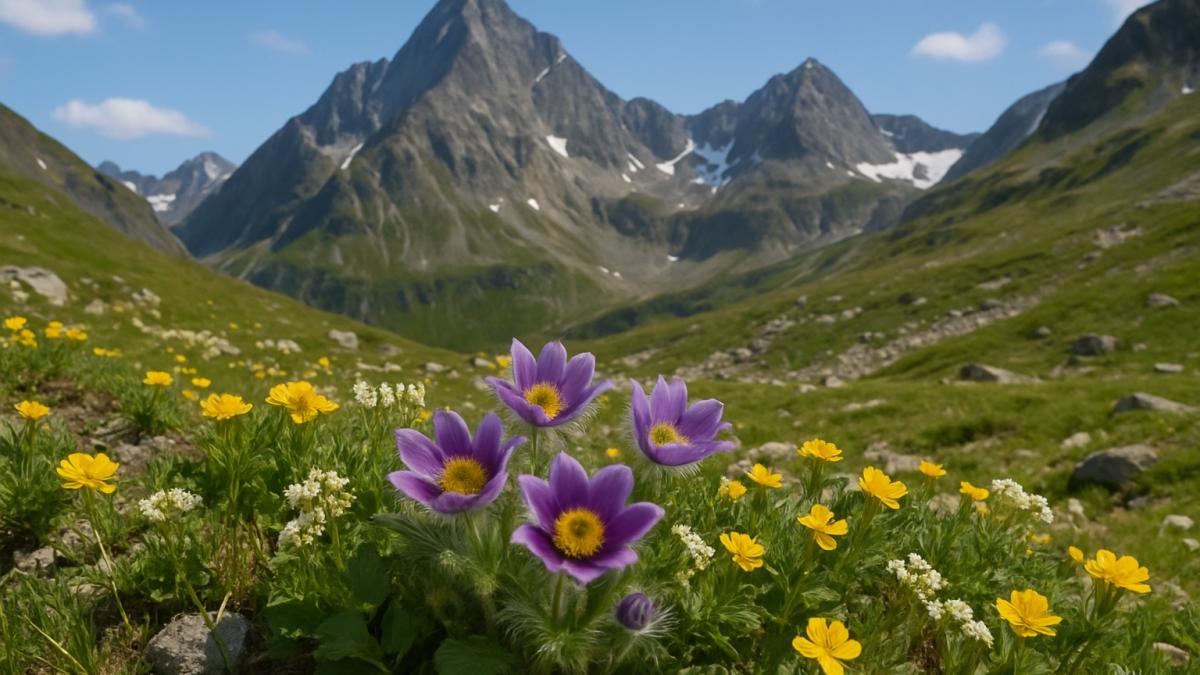 Горные цветы Горные цветы