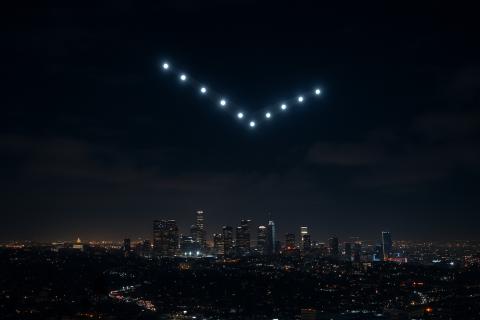 NUFORC сообщил о 34-м наблюдении V-образных объектов в США в 2025 году