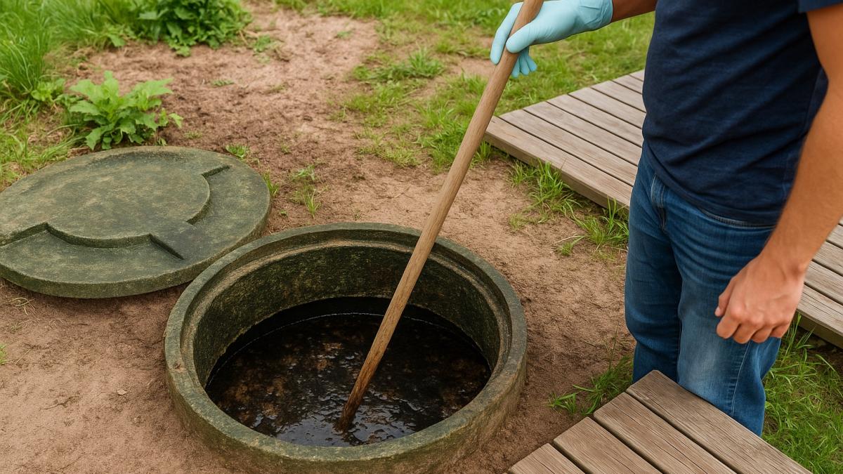 Очистка выгребной ямы
