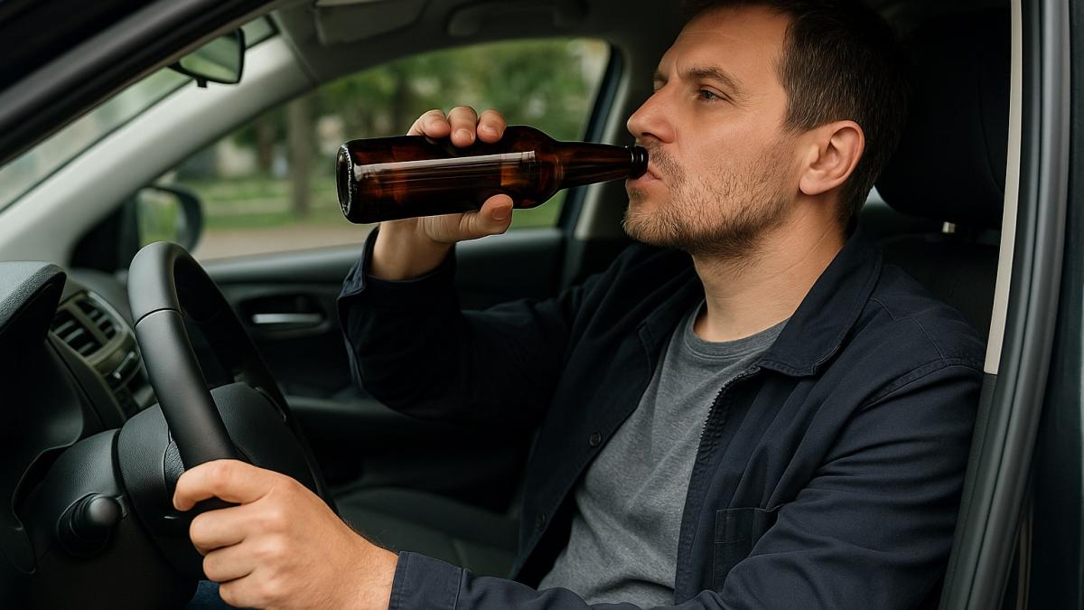 Пьяный за рулём