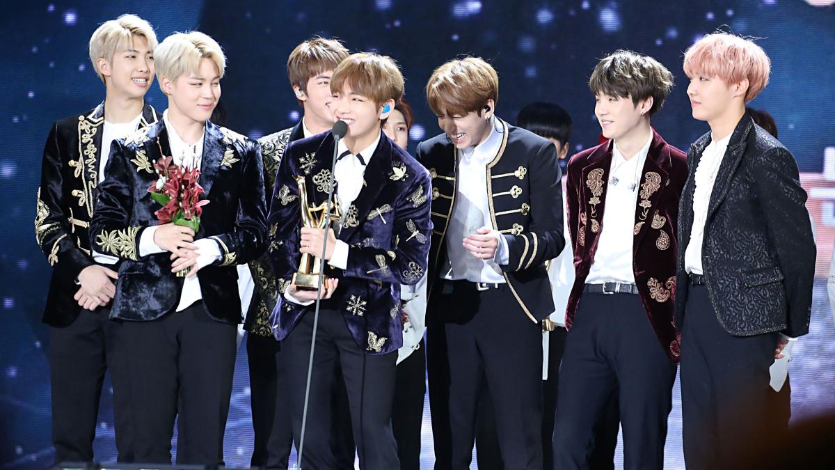BTS at the 31st Golden Disk Awards