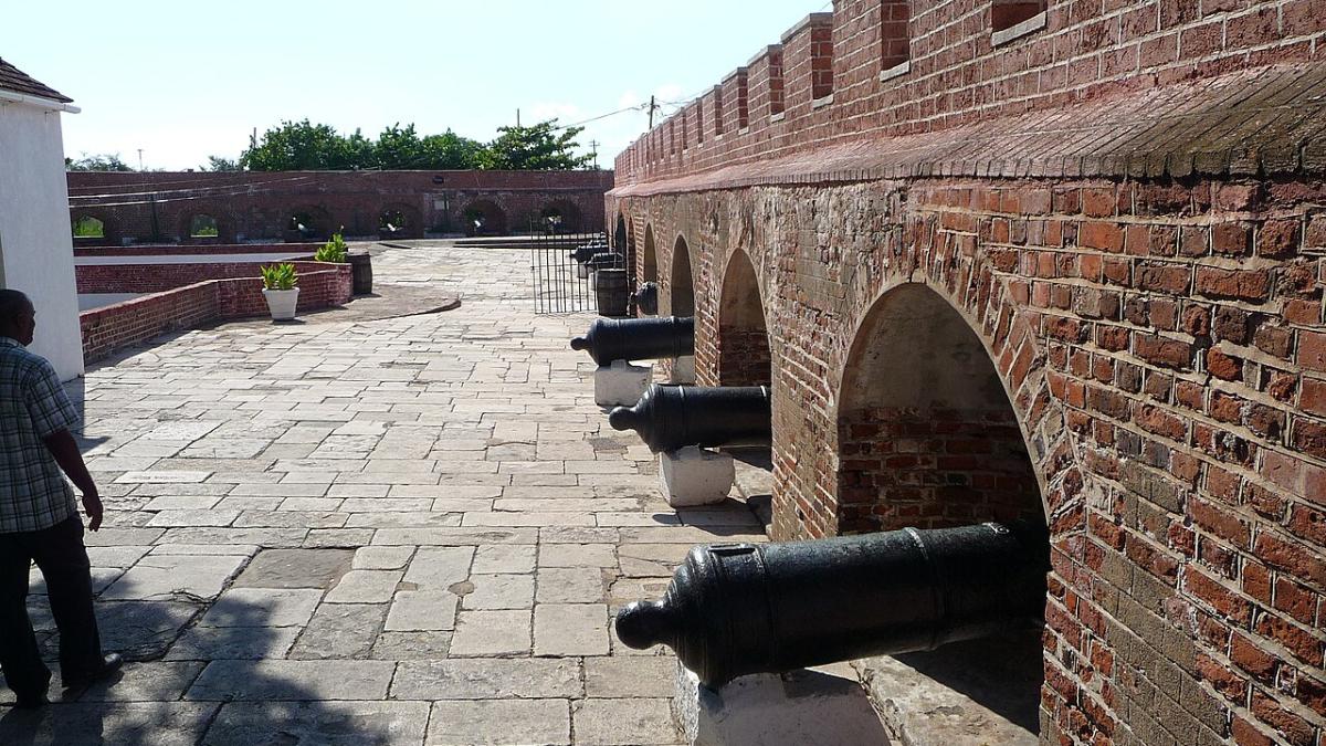 Port Royal Fort defenses Port Royal Fort defenses