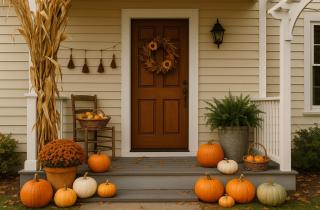 Раньше думал, что декор — лишнее, теперь не могу пройти мимо крыльца без улыбки