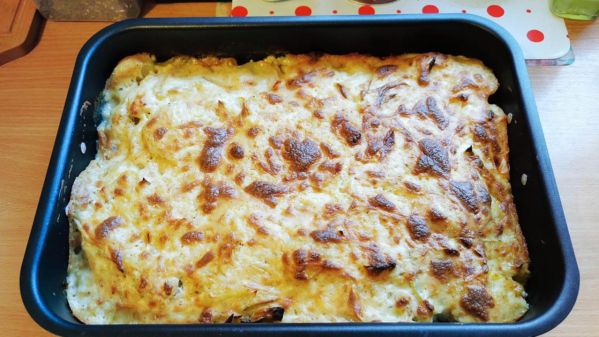Запеканка с фаршем