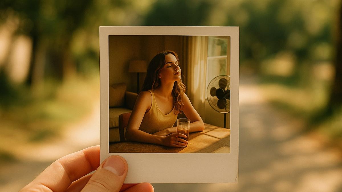 Летнее мгновение в Polaroid Летнее мгновение в Polaroid