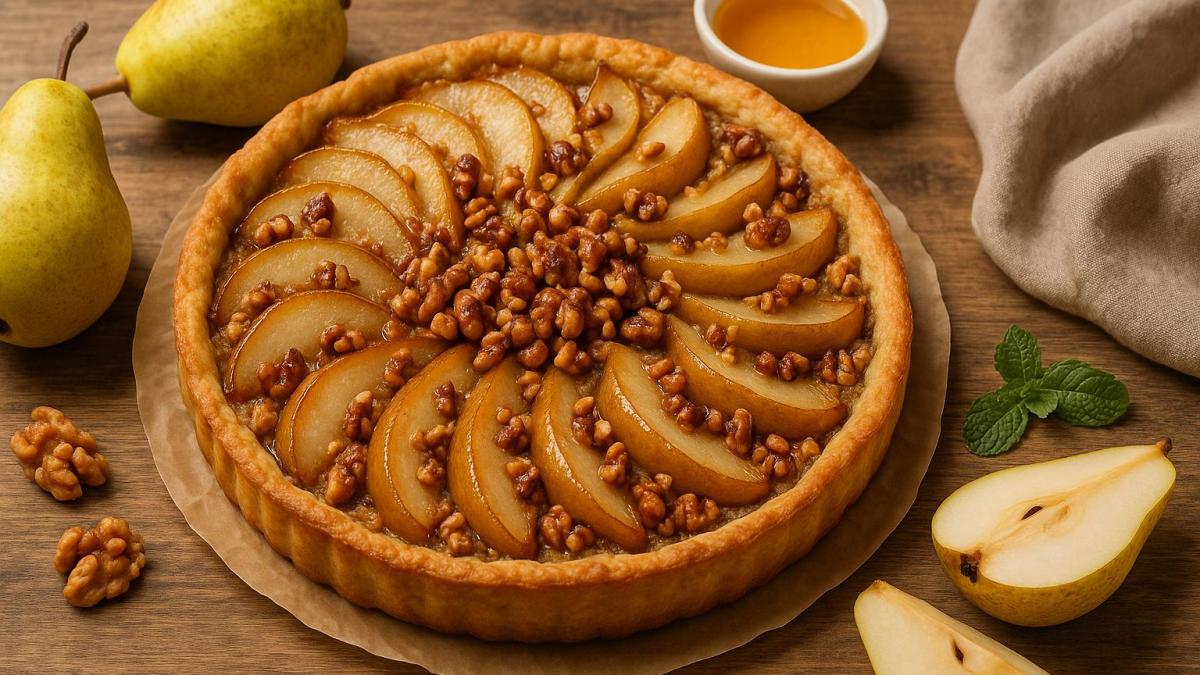 пирог с грушами пирог с грушами