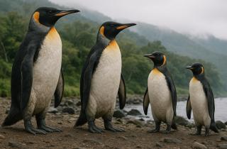 Африканские пингвины выходят на зоны промысла в кризисные годы