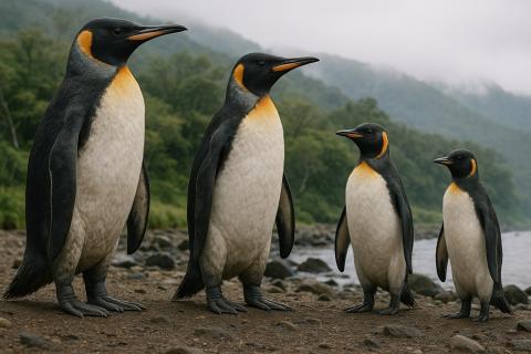 Африканские пингвины выходят на зоны промысла в кризисные годы