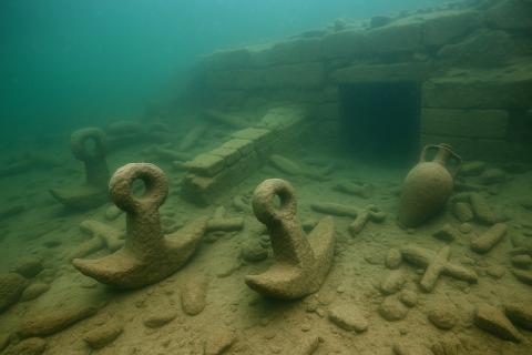 Археологи нашли следы затопленного города в Киргизии