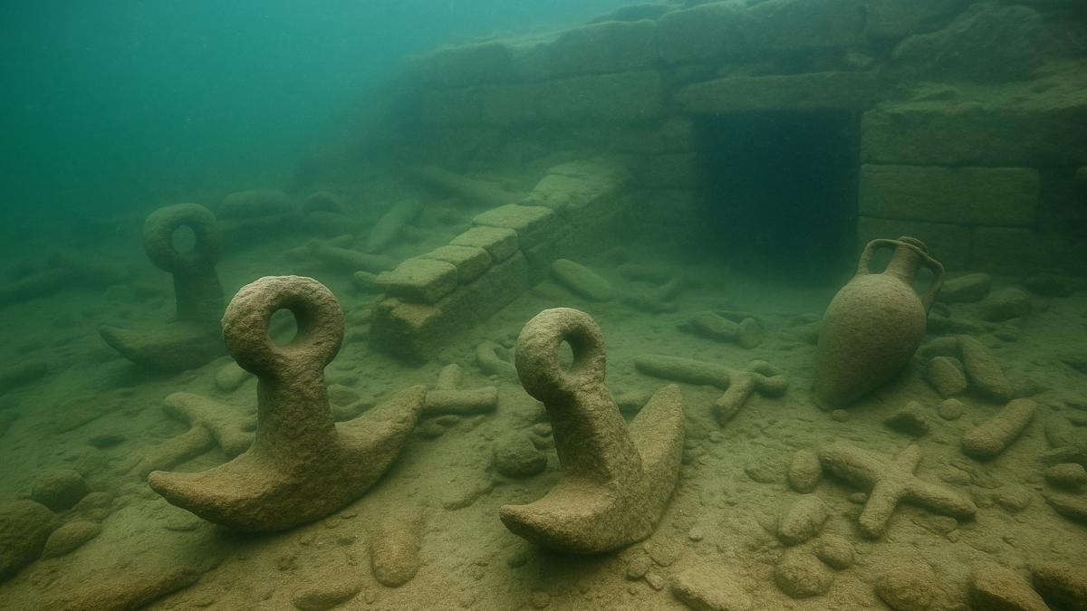 Древний затонувший порт Египта