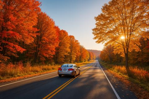 Смена пейзажа осенью помогает мозгу восстановиться — данные Seasonal Travel Psychology Review