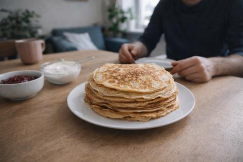 Маленький блин — большой инсулиновый ответ: чтобы избежать, достаточно заменить муку на это