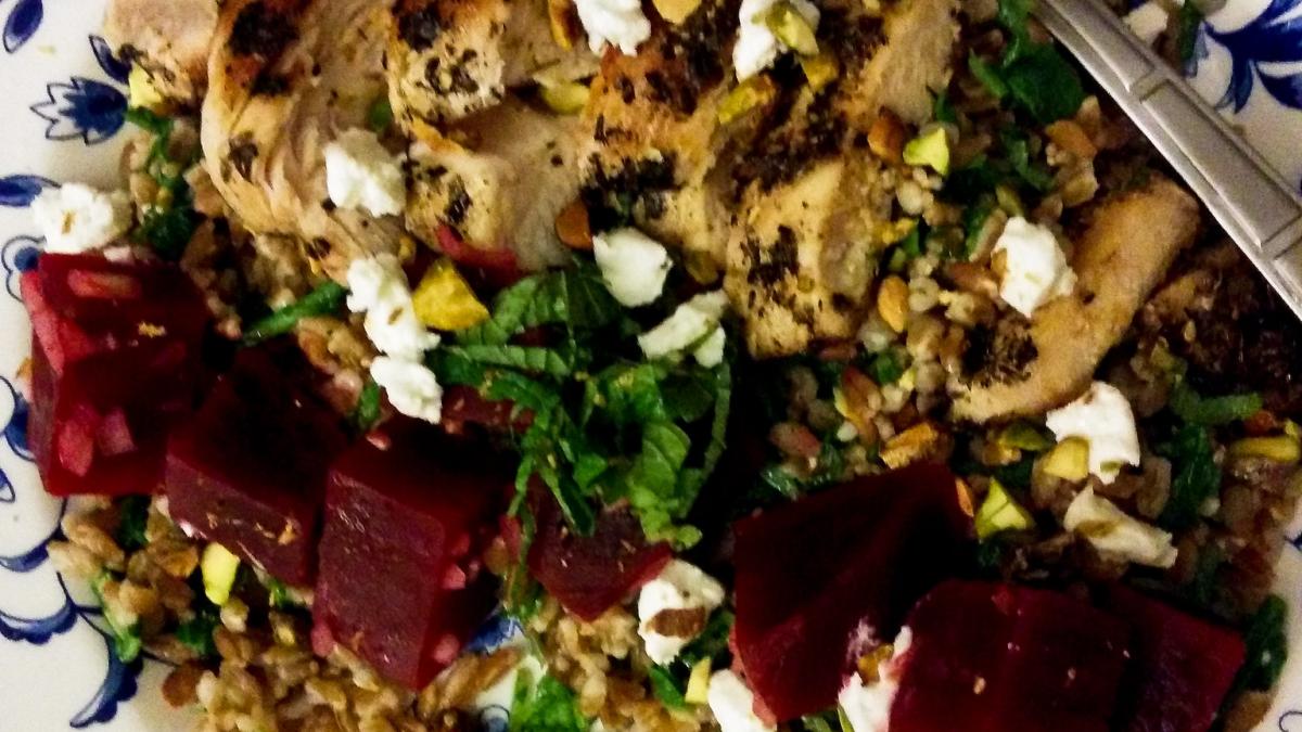 Салат со свеклой