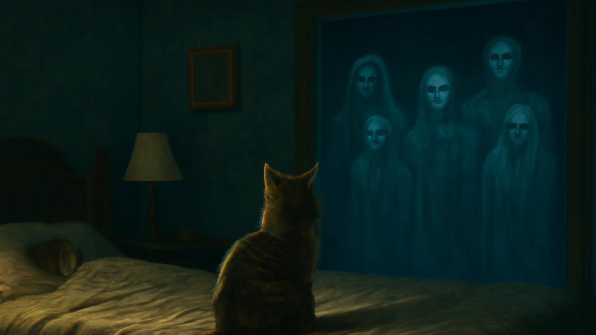 Кот и призраки Кот и призраки