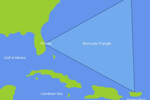 Под Бермудами обнаружили неизвестную структуру —  Geophysical Research Letters