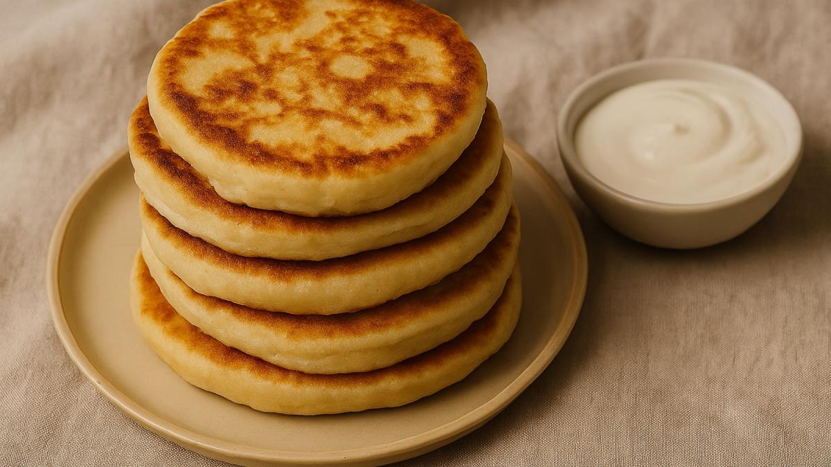 Лепёшки на кислом молоке Лепёшки на кислом молоке