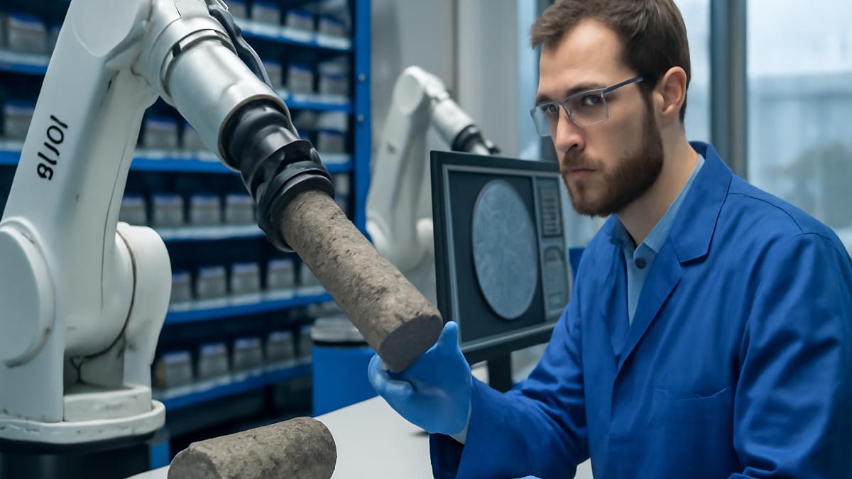 Роботизированная лаборатория для геологических исследований Роботизированная лаборатория для геологических исследований